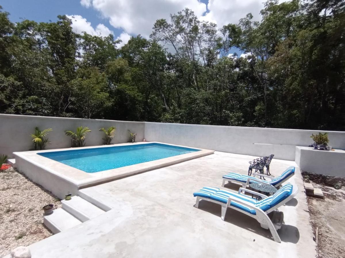 Hacienda Coba Bed & Breakfast ภายนอก รูปภาพ