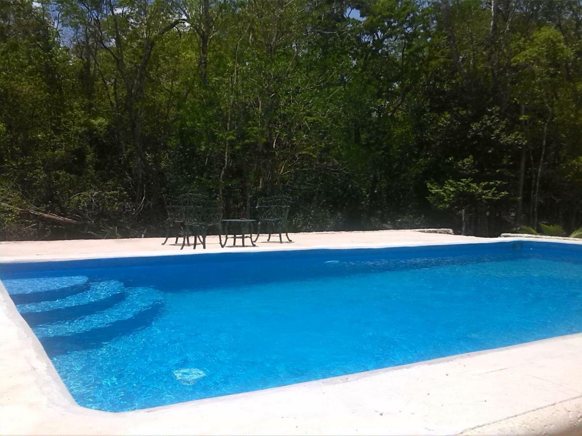 Hacienda Coba Bed & Breakfast ภายนอก รูปภาพ
